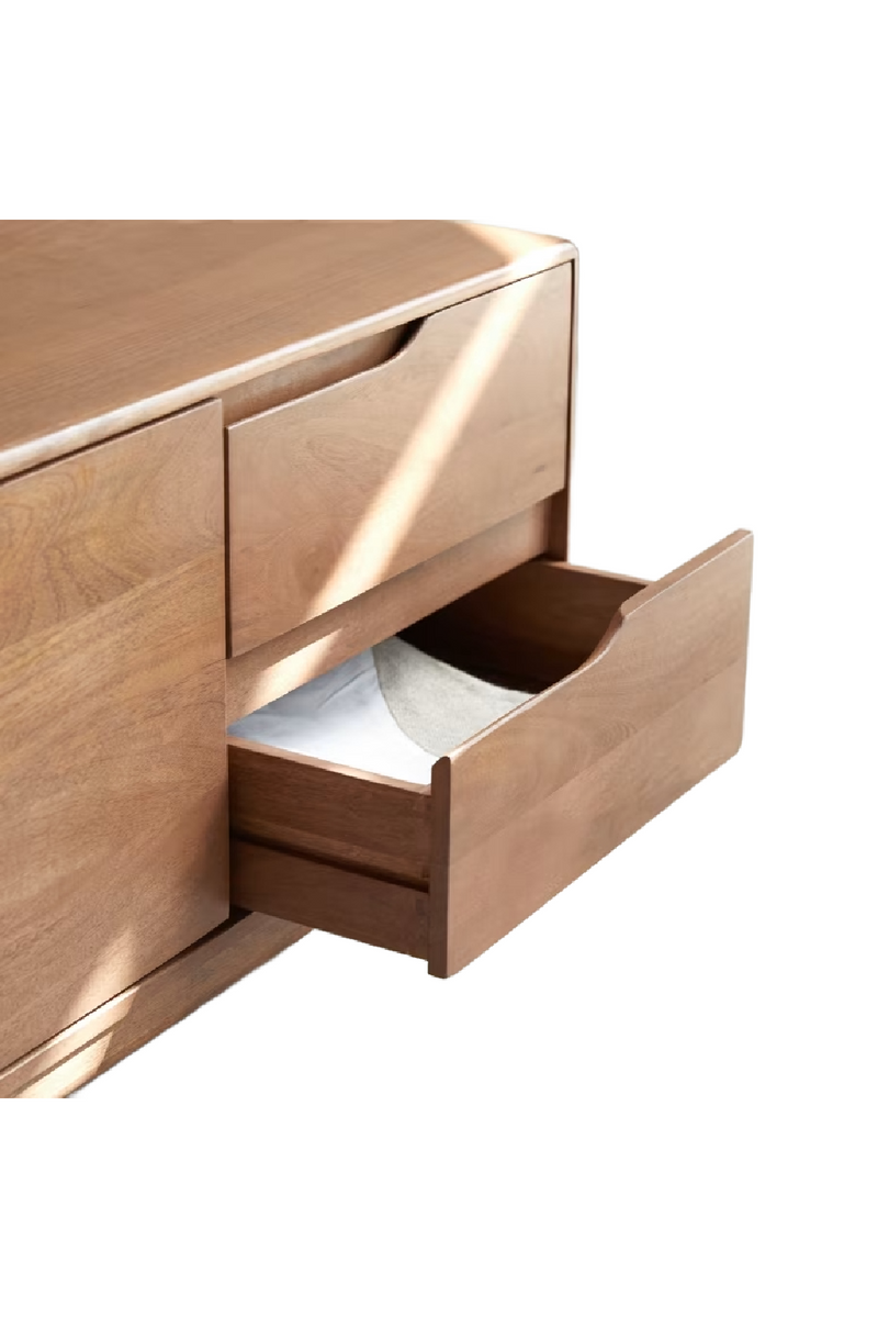 Solid Mango Wood TV Unit | Tikamoon Gabrielle | Woodfurniture.com