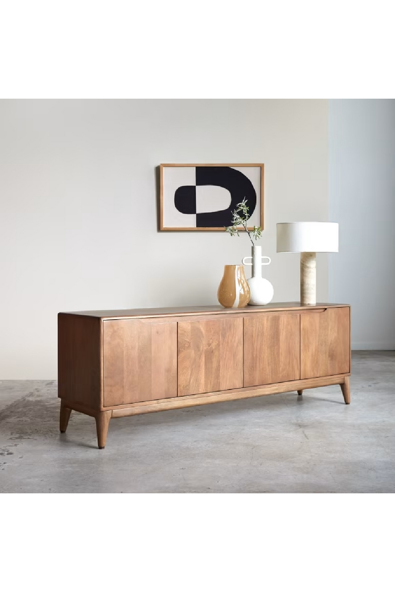 Solid Mango Wood TV Unit | Tikamoon Gabrielle | Woodfurniture.com