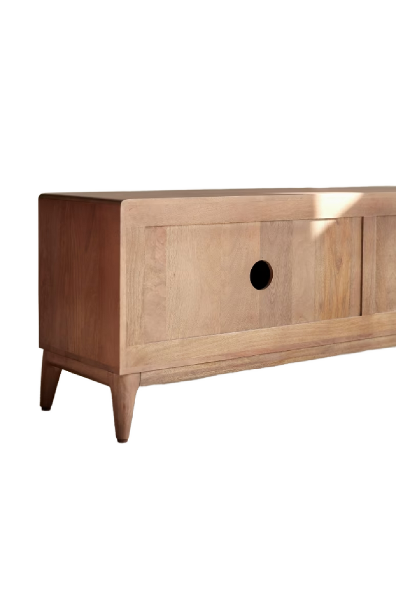 Solid Mango Wood TV Unit | Tikamoon Gabrielle | Woodfurniture.com