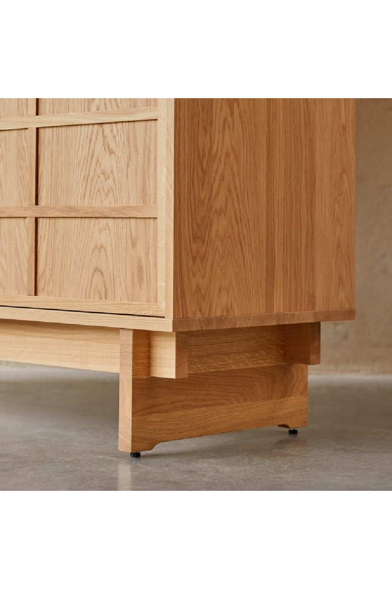 Natural Solid Oak Cabinet | Tikamoon Miu | Woodfurniture.com