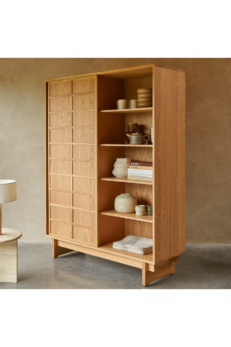 Natural Solid Oak Cabinet | Tikamoon Miu | Woodfurniture.com