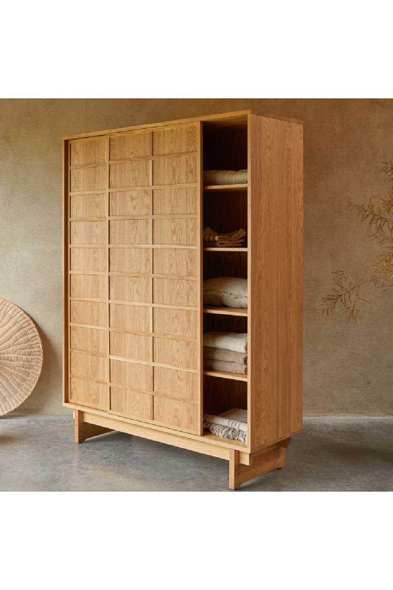 Natural Solid Oak Cabinet | Tikamoon Miu | Woodfurniture.com