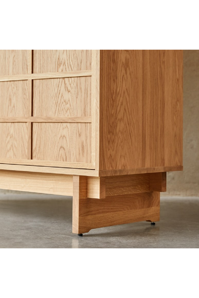 Natural Solid Oak Cabinet | Tikamoon Miu | Woodfurniture.com