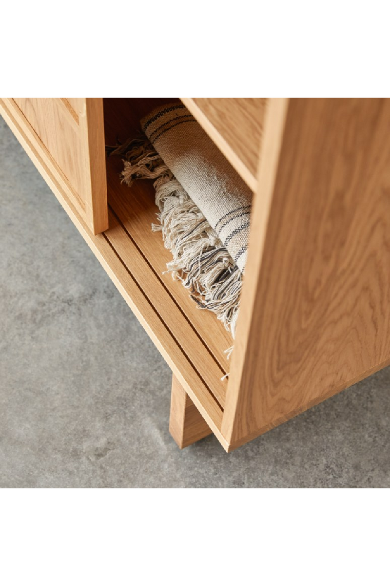 Natural Solid Oak Cabinet | Tikamoon Miu | Woodfurniture.com