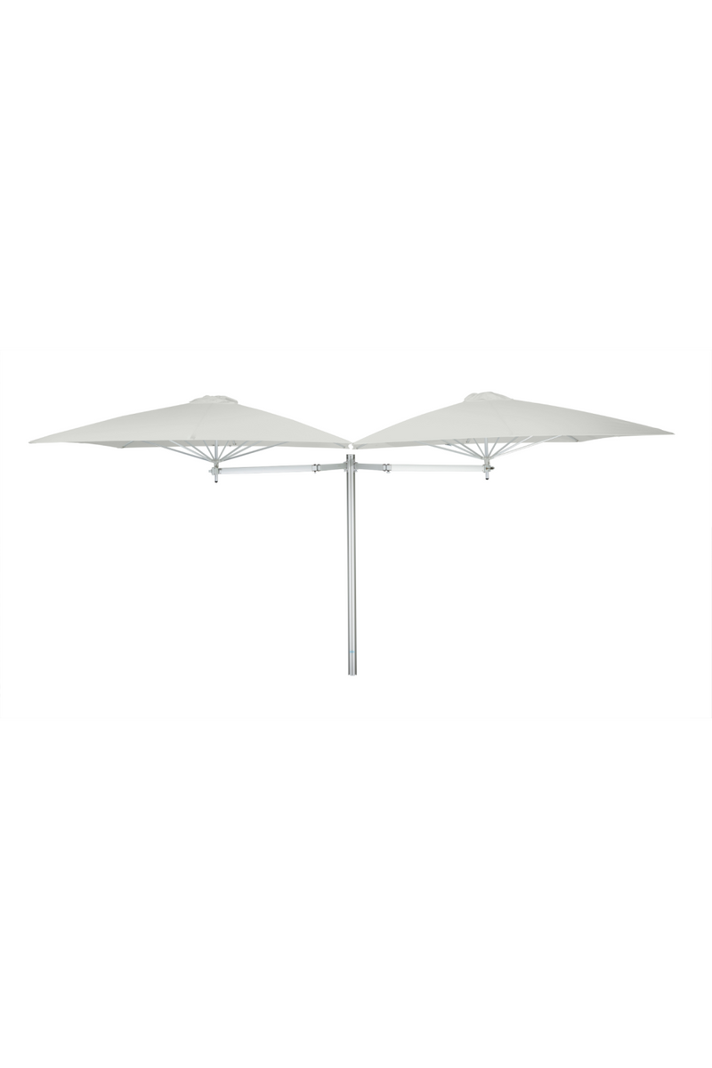 Square Outdoor Umbrella (7’ 6.6”) | Umbrosa Paraflex Duo | Woodfurniture.com