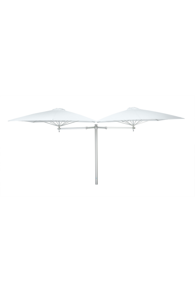 Square Outdoor Umbrella (7’ 6.6”) | Umbrosa Paraflex Duo | Woodfurniture.com