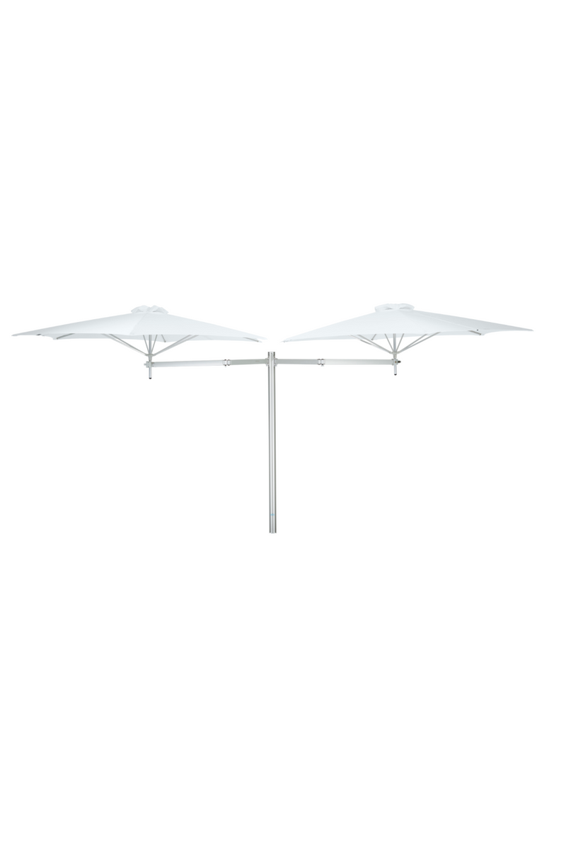 Round Outdoor Umbrella ( 8’ 10”) | Umbrosa Paraflex Duo | Woodfurniture.com