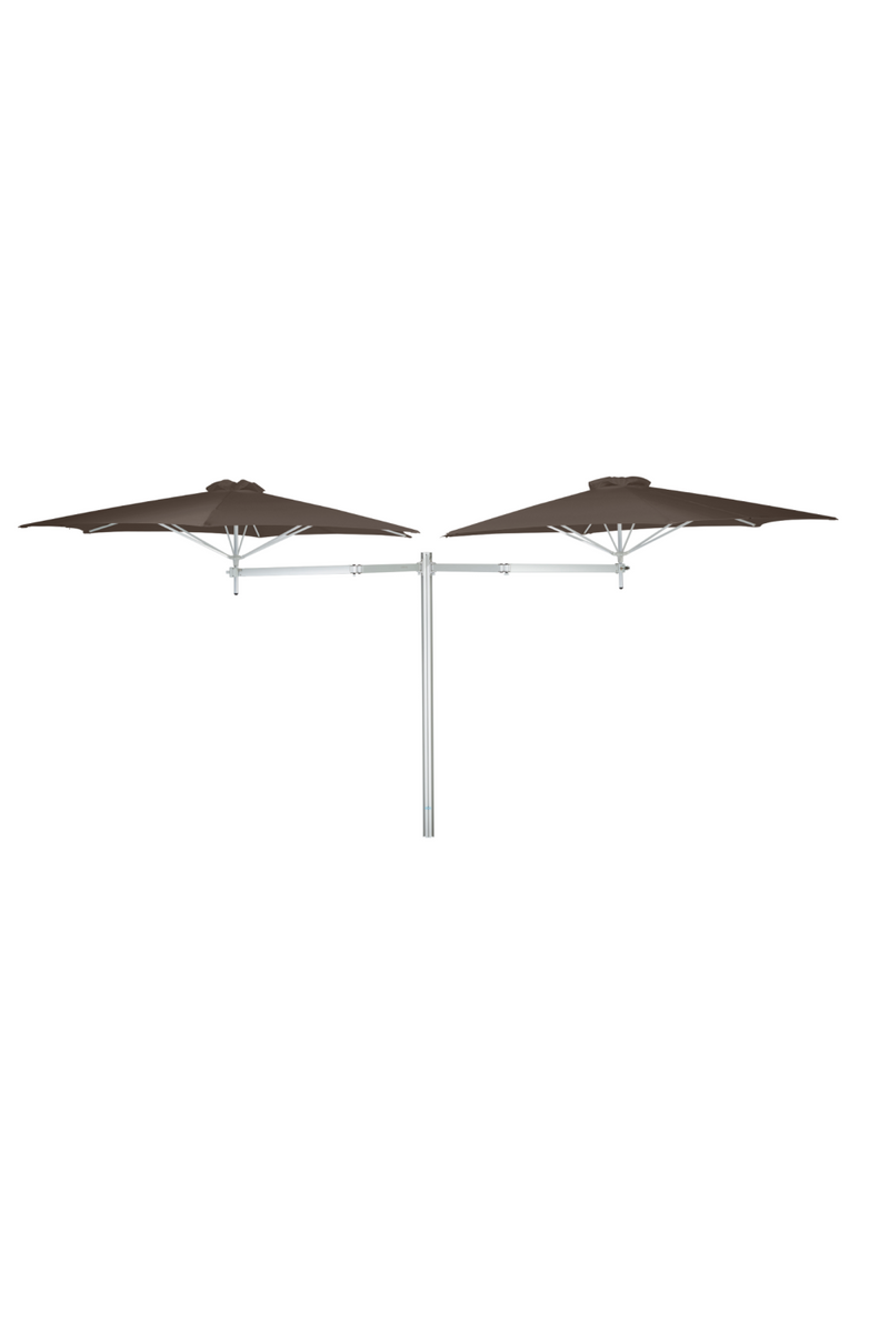 Round Outdoor Umbrella ( 8’ 10”) | Umbrosa Paraflex Duo | Woodfurniture.com