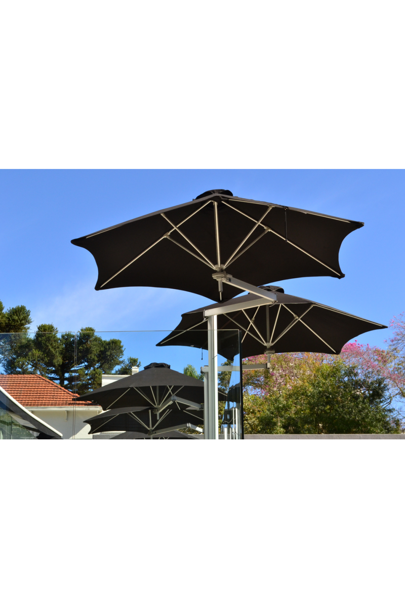 Square Outdoor Cantilever Umbrella (6’ 3”) | Umbrosa Paraflex Mono  | Woodfurniture.com