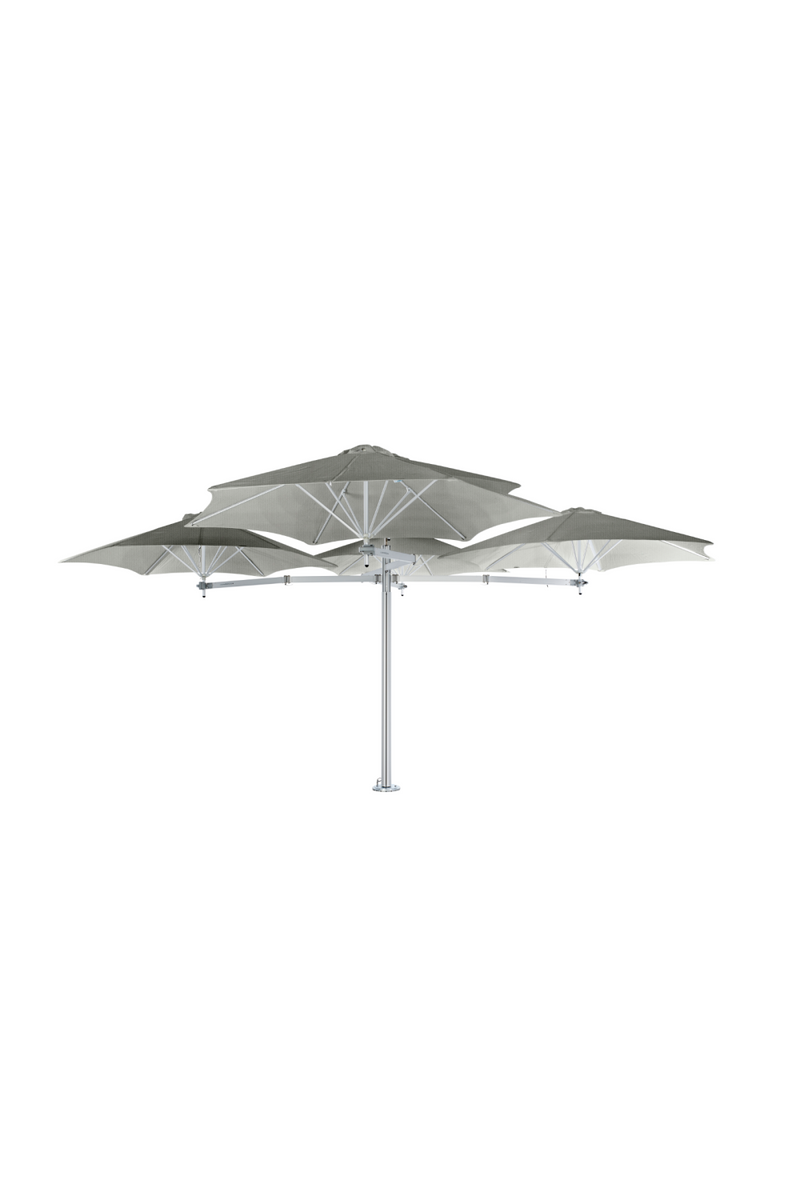 Round Outdoor Umbrella ( 8’ 10”) | Umbrosa Paraflex Multi 4 | Woodfurniture.com