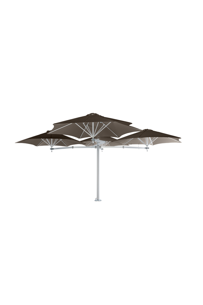 Round Outdoor Umbrella ( 8’ 10”) | Umbrosa Paraflex Multi 4 | Woodfurniture.com