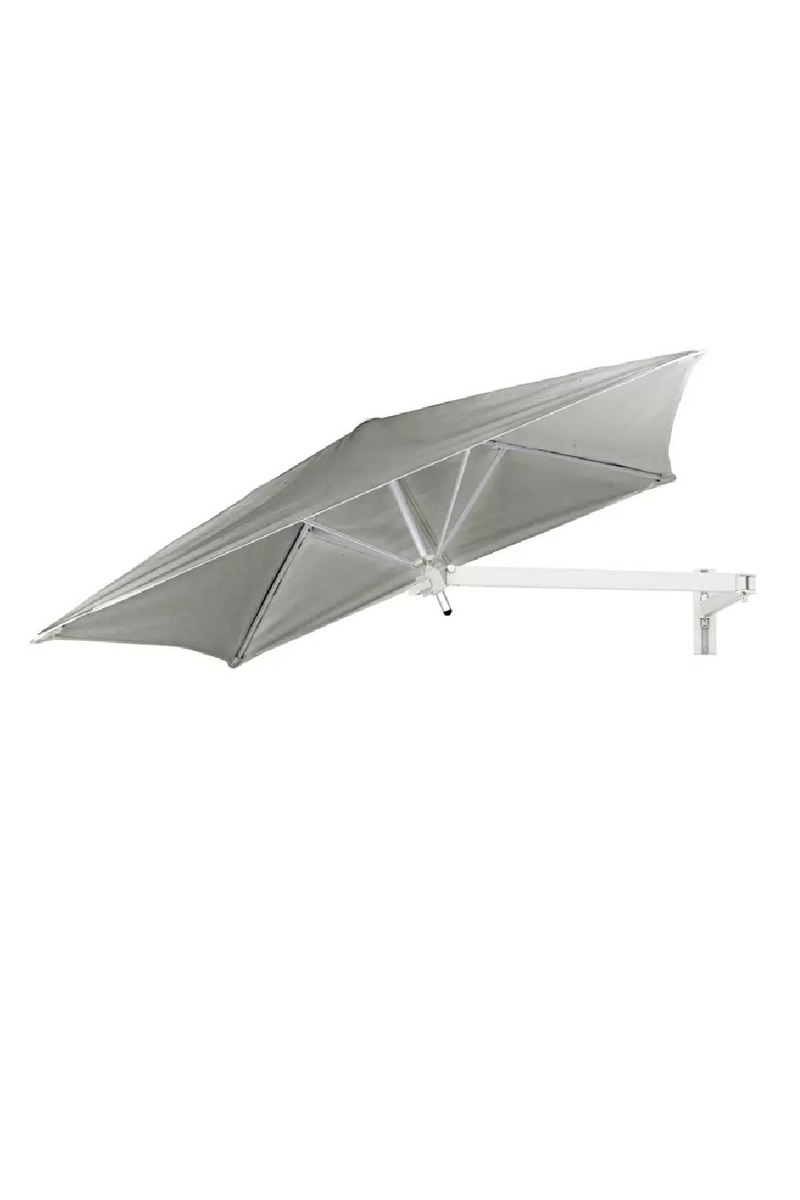 Square Outdoor Cantilever Wall Umbrella (6’ 3”) | Umbrosa Paraflex | Woodfurniture.com