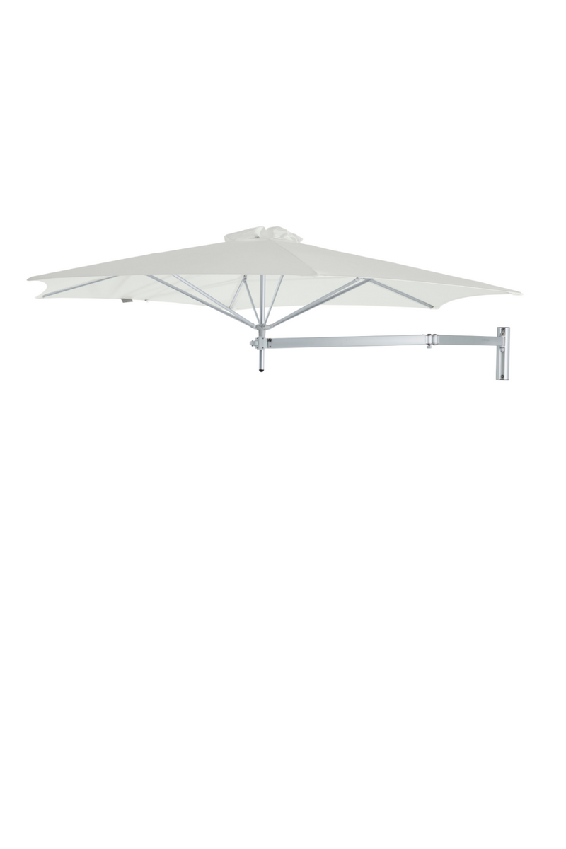 Round Outdoor Cantilever Wall Umbrella (9’ 10”) | Umbrosa Paraflex | Woodfurniture.com