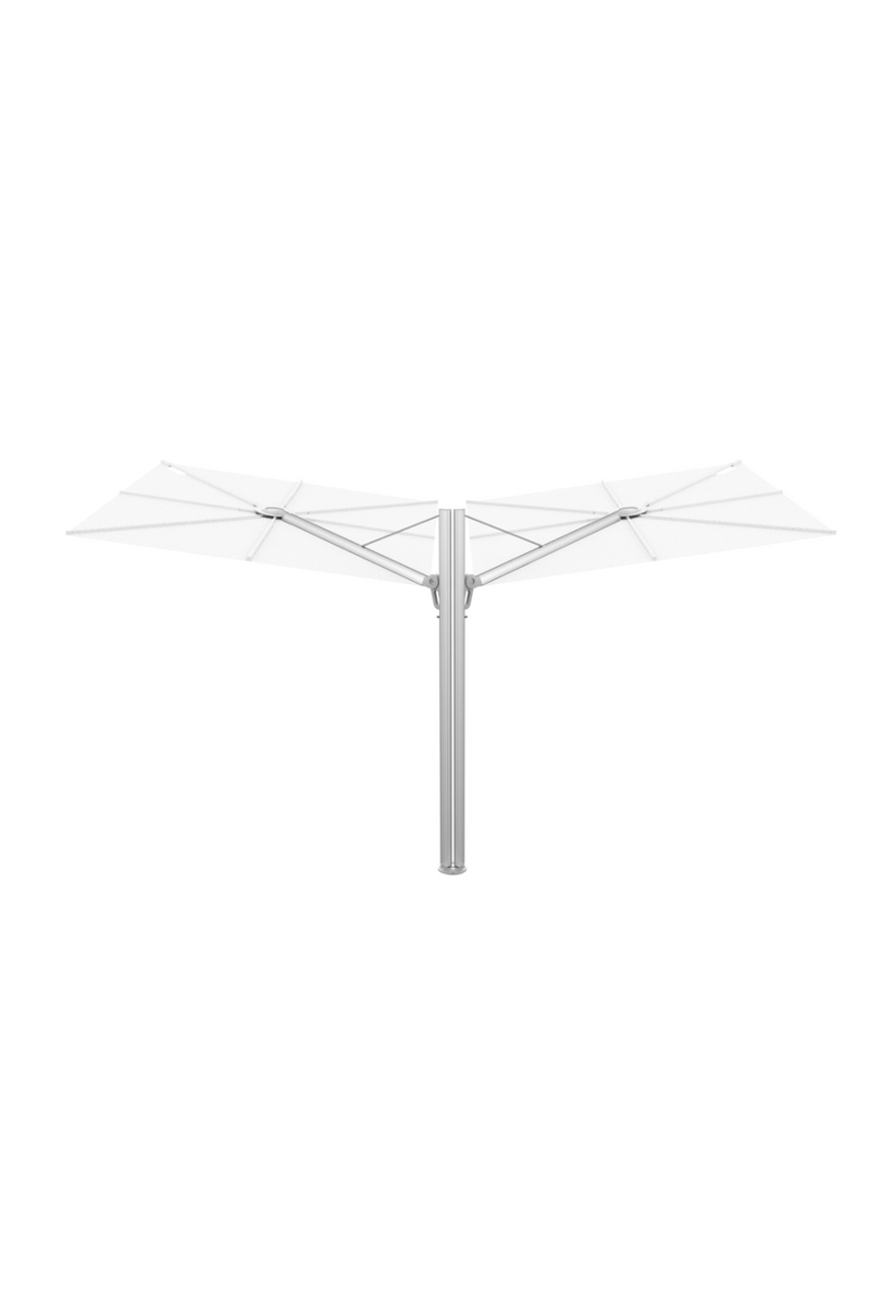 Flat-Top Outdoor Umbrella (8’ 2” X 17’ 9”) | Umbrosa Spectra Duo | Woodfurniture.com