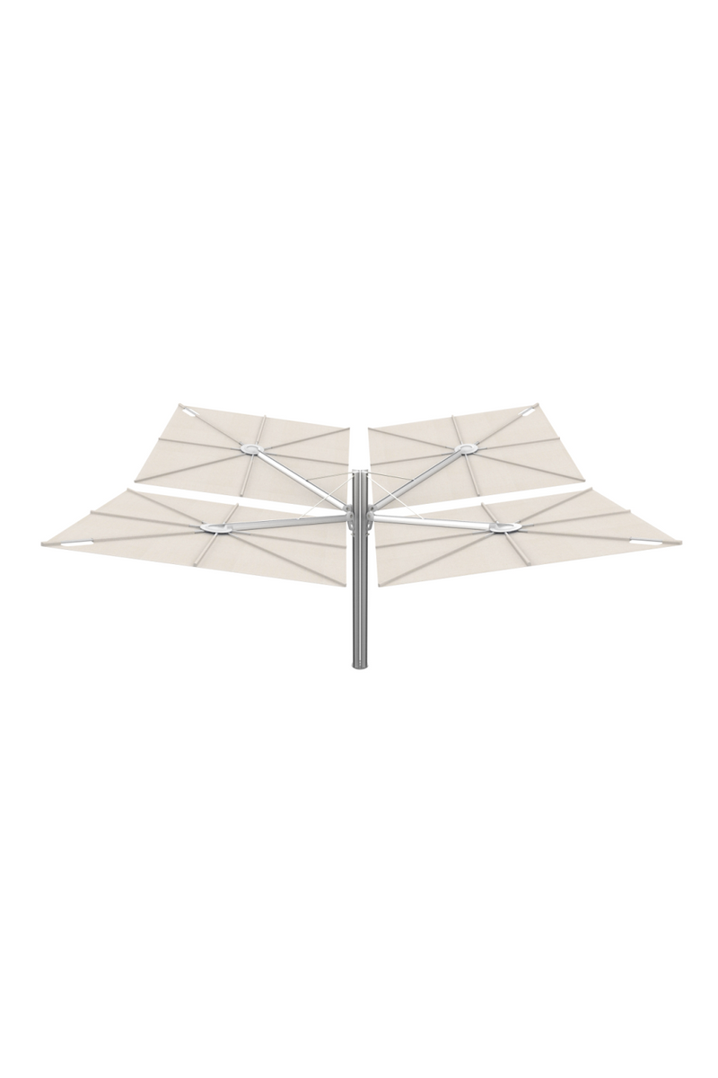 Flat-Top Outdoor Umbrella (17’ 9” x 17’ 9”) | Umbrossa Spectra Multi | Woodfurniture.com