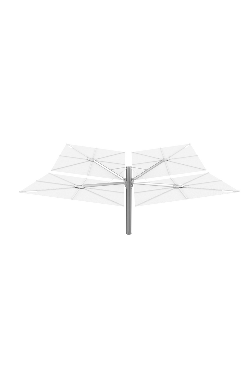 Flat-Top Outdoor Umbrella (17’ 9” x 17’ 9”) | Umbrossa Spectra Multi | Woodfurniture.com
