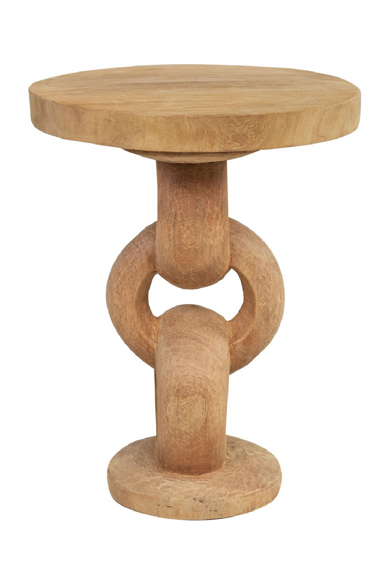 Wooden Link Side Table L | Versmissen Chain | Woodfurniture.com