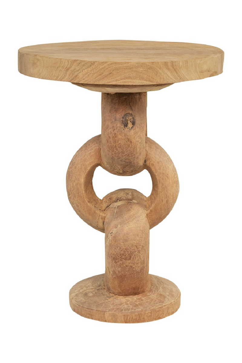 Wooden Link Side Table L | Versmissen Chain | Woodfurniture.com