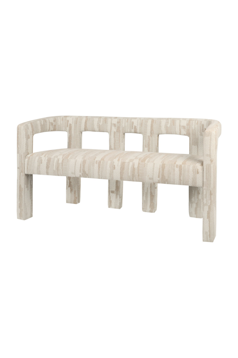 Beige Upholstered Bench | Versmissen Madison | Woodfurniture.com