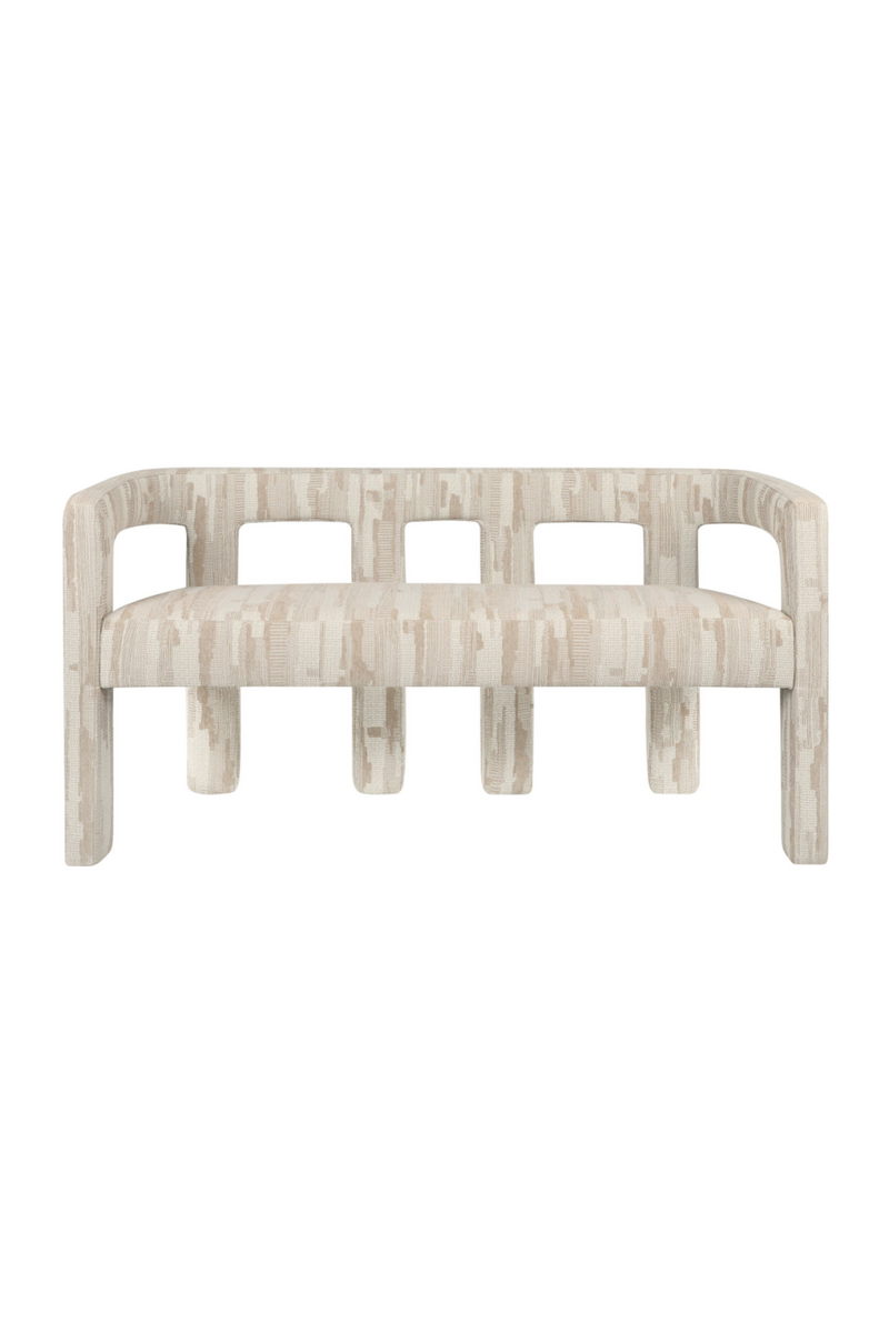 Beige Upholstered Bench | Versmissen Madison | Woodfurniture.com