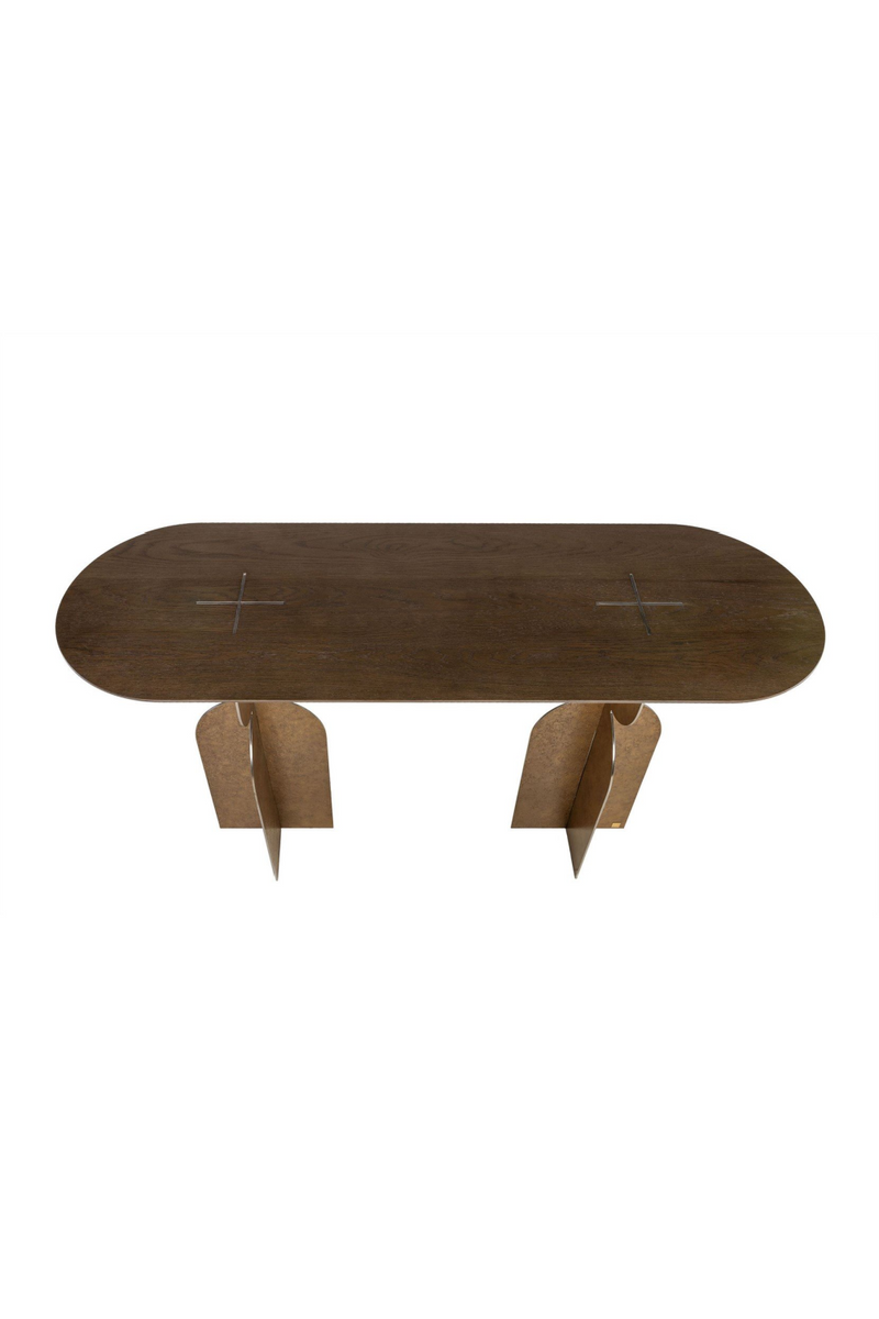 Brown Wooden Console Table | Versmissen Ray | Woodfurniture.com