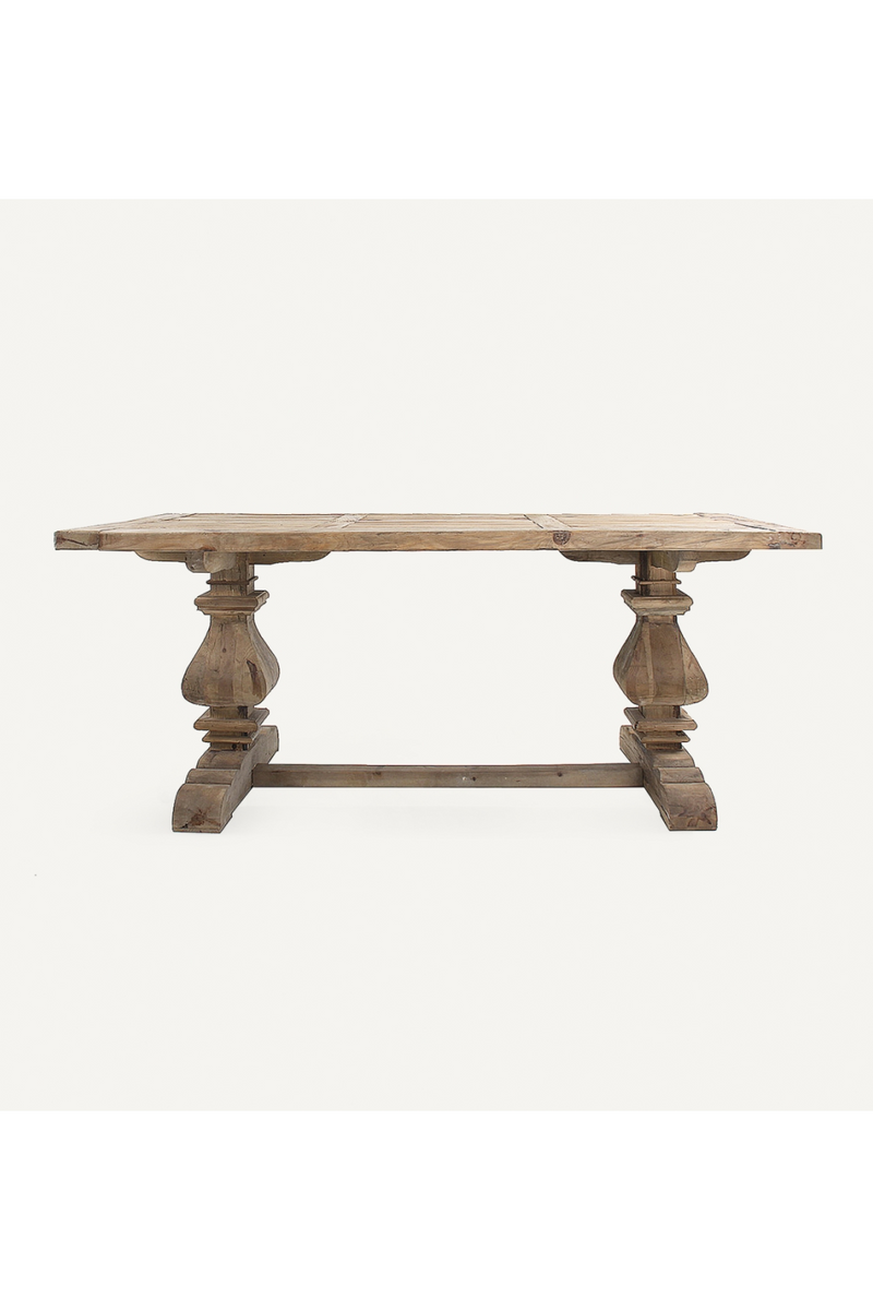 Distressed Pine Dining Table | Vical Home Abo | Oroatrade.com