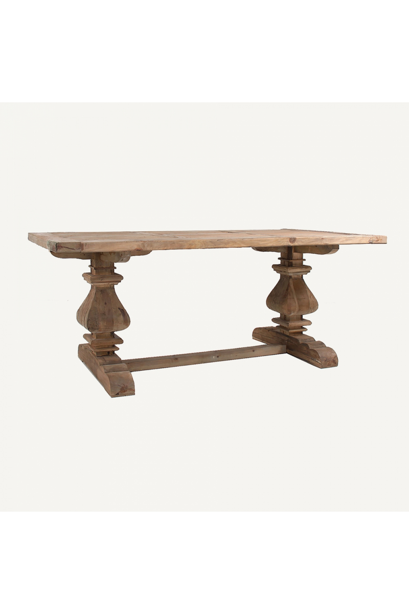 Distressed Pine Dining Table | Vical Home Abo | Oroatrade.com