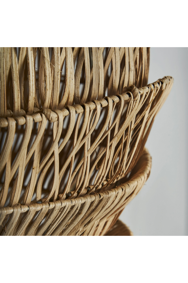 Brown Rattan Hanging Lamp | Vical Home Sabe | Woodfurniture.com