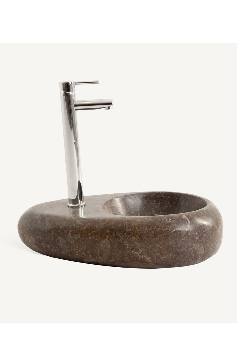 Gray Stone Contemporary Bathroom Sink | Vical Home Cancer | Woodfurniture.com