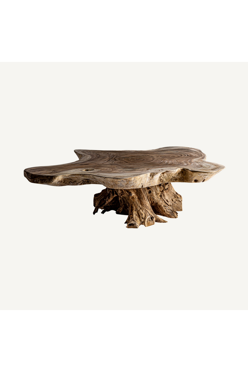 Natural Suar Wood Coffee Table | Vical Home Ahras | Woodfurniture.com