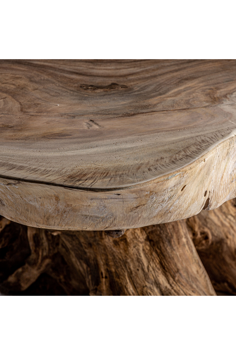 Natural Suar Wood Coffee Table | Vical Home Ahras | Woodfurniture.com