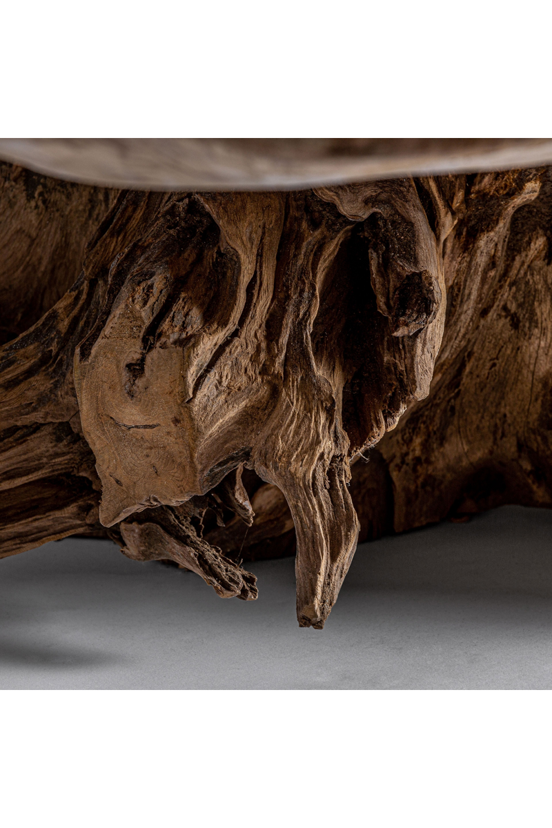 Natural Suar Wood Coffee Table | Vical Home Ahras | Woodfurniture.com