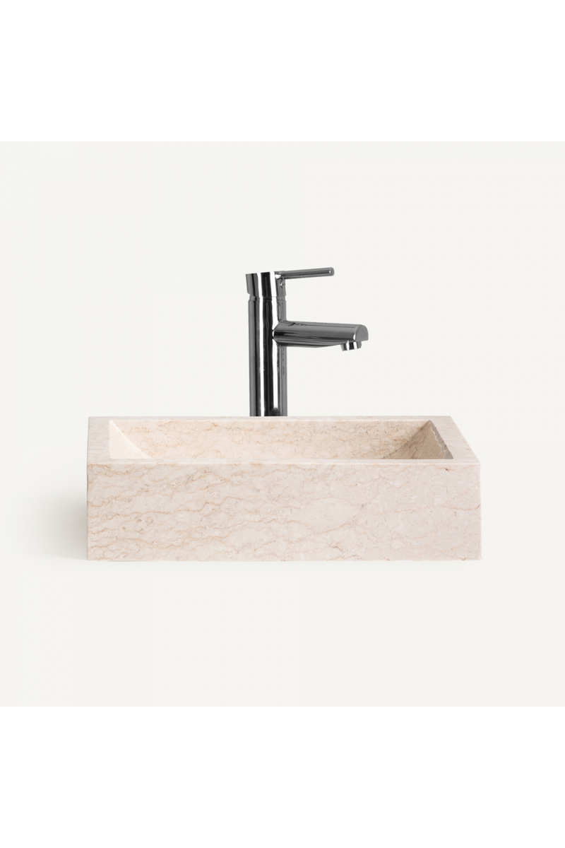 White Stone Bathroom Sink | Vical Home Haumea | Woodfurniture.com