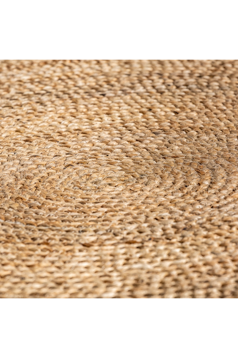 Braided Fiber Round Carpet 5'5" | Vical Home Kisai | Woodfurniture.com