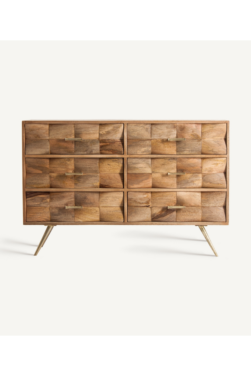 Elm Wood Chest of Drawers | Vical Home Kusel | Woodfurniture.com