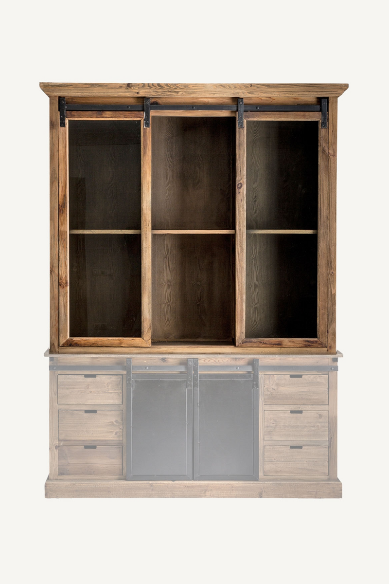 Industrial Pine Modular Display Cabinet | Vical Home Ikast | Woodfurniture.com