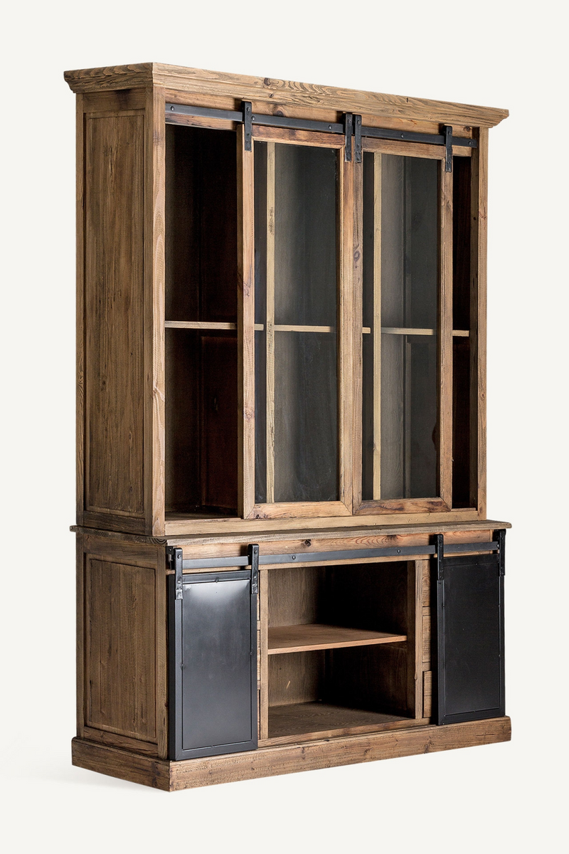 Industrial Pine Modular Display Cabinet | Vical Home Ikast | Woodfurniture.com