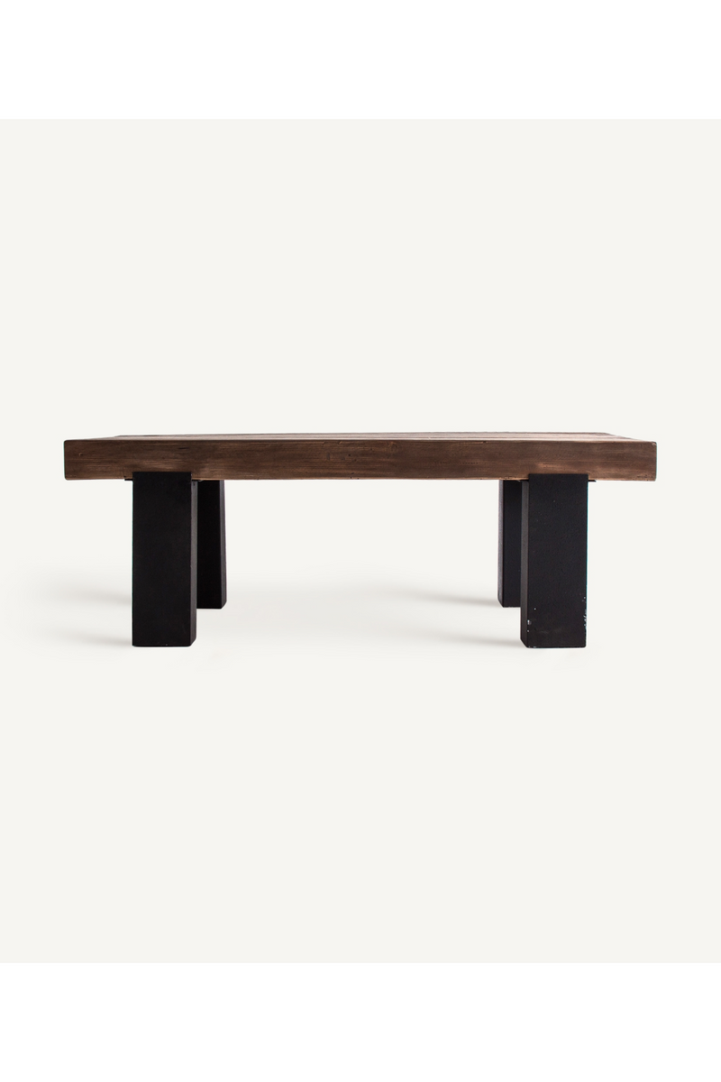 Two-Toned Pine Coffee Table | Vical Home Tello | Woodfurniture.com