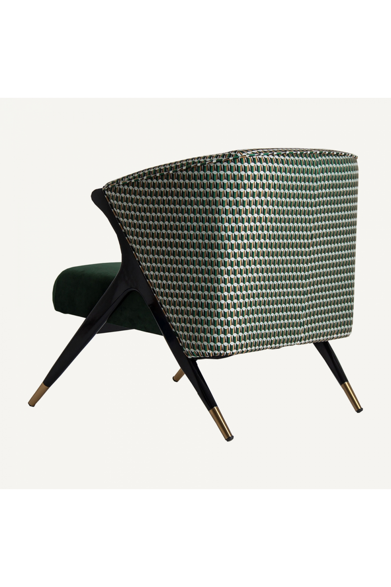 Modern Green Velvet Armchair | Vical Home Kelheim | Woodfurniture.com