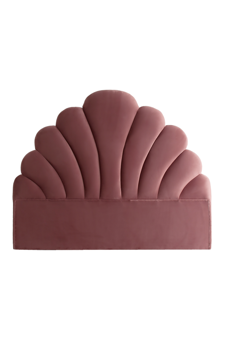 Velvet Scalloped Headboard | Vical Home Ossera | Woodfurniture.com