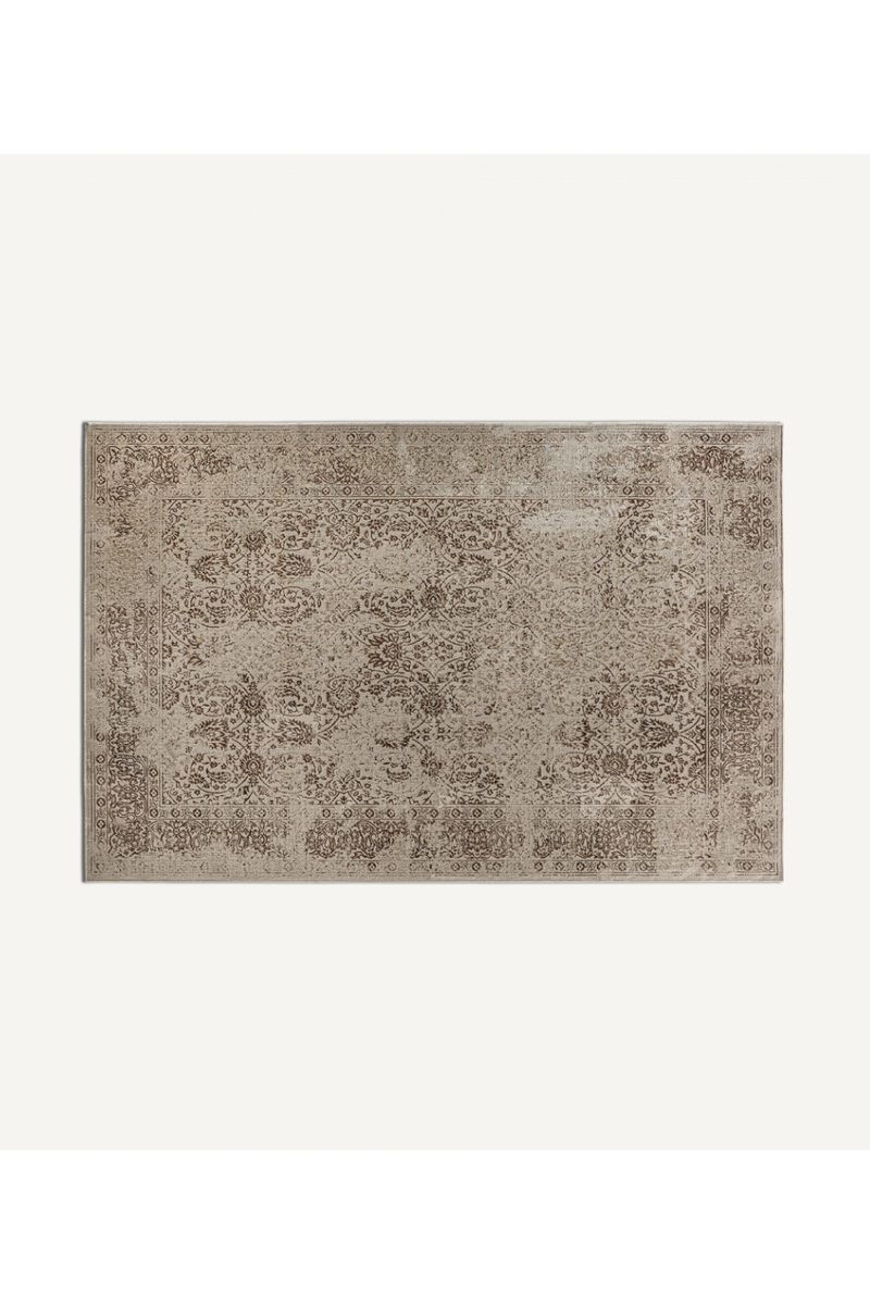 Beige Classic Style Carpet 9'5" x 6'5" | Vical Home Light | Woodfurniture.com