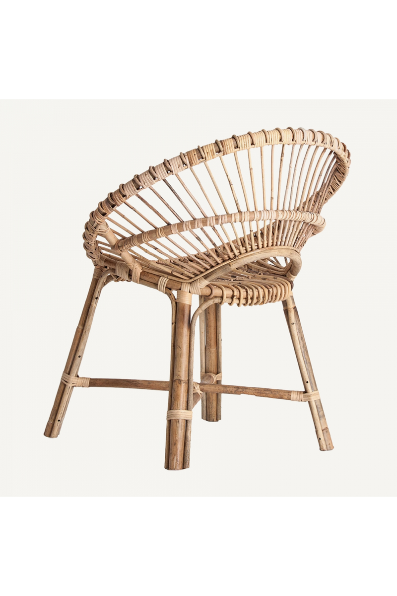 Round Rattan Armchair | Vical Home Chilaw | Woodfurniture.com