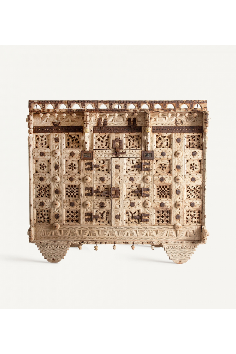 Oriental Engraved Teak Sideboard | Vical Home Chiayi | Oroatrade.com