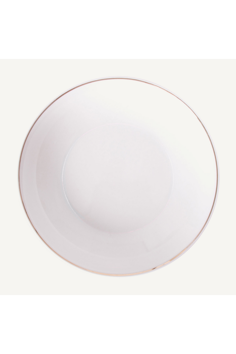 Gold Embossed White Dinnerware (18) | Vical Home Greg | Woodfurniture.com