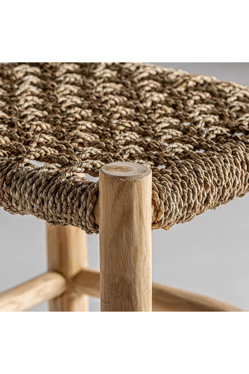 Natural Fiber Stool | Vical Home Manhula | Woodfurniture.com