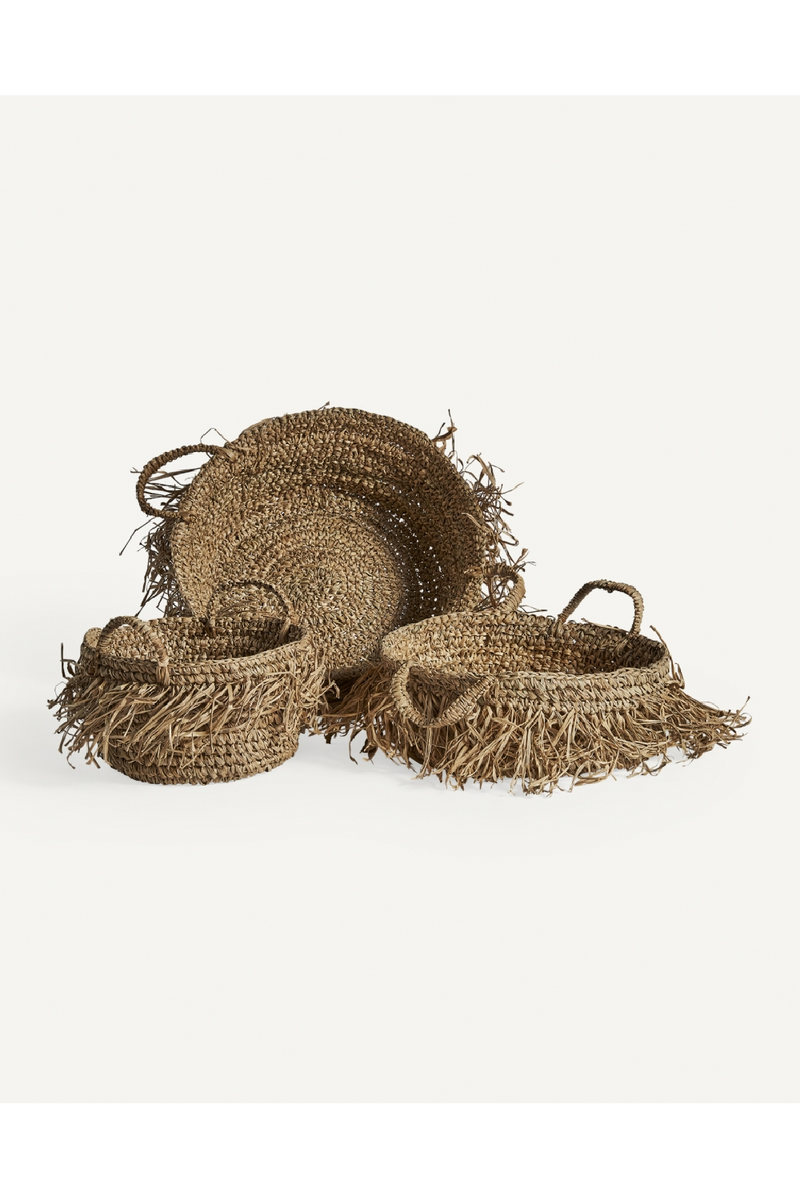 Natural Fiber Baskets (3) | Vical Home Nazombe | Woodfurniture.com