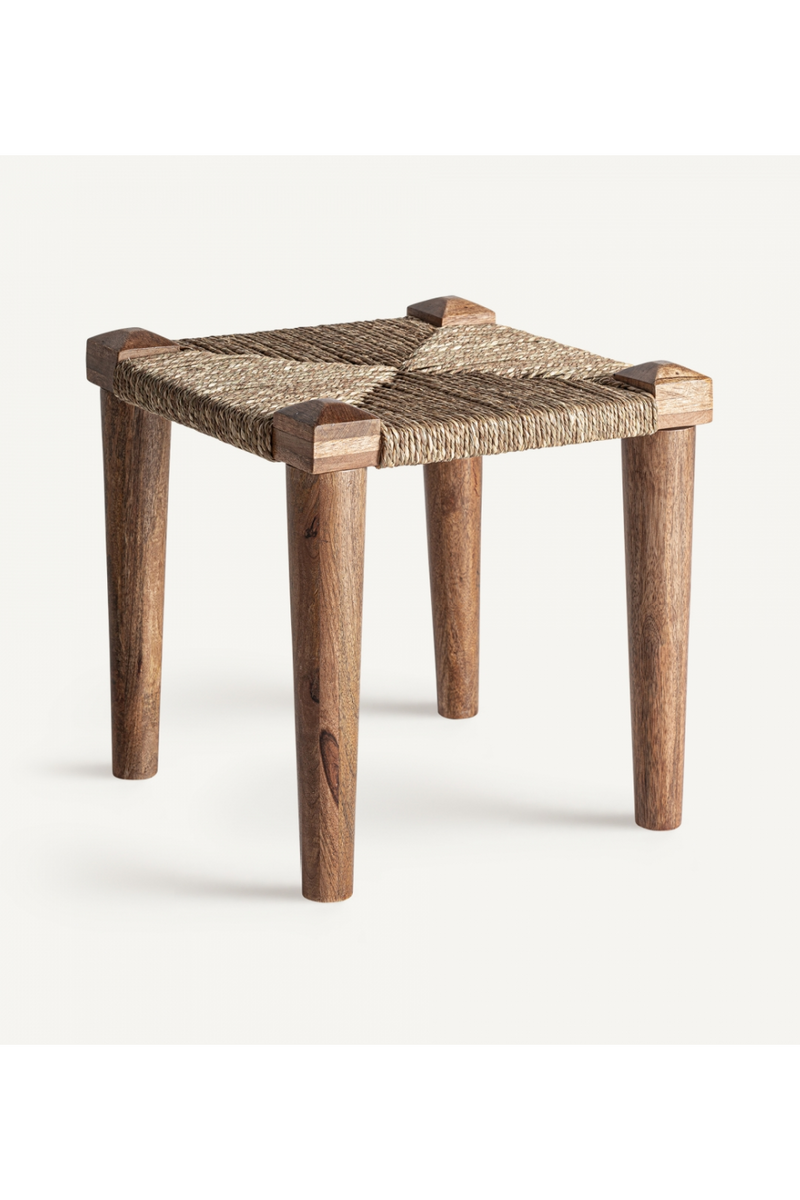 Woven Jute Stool | Vical Home Kaaji | Woodfurniture.com