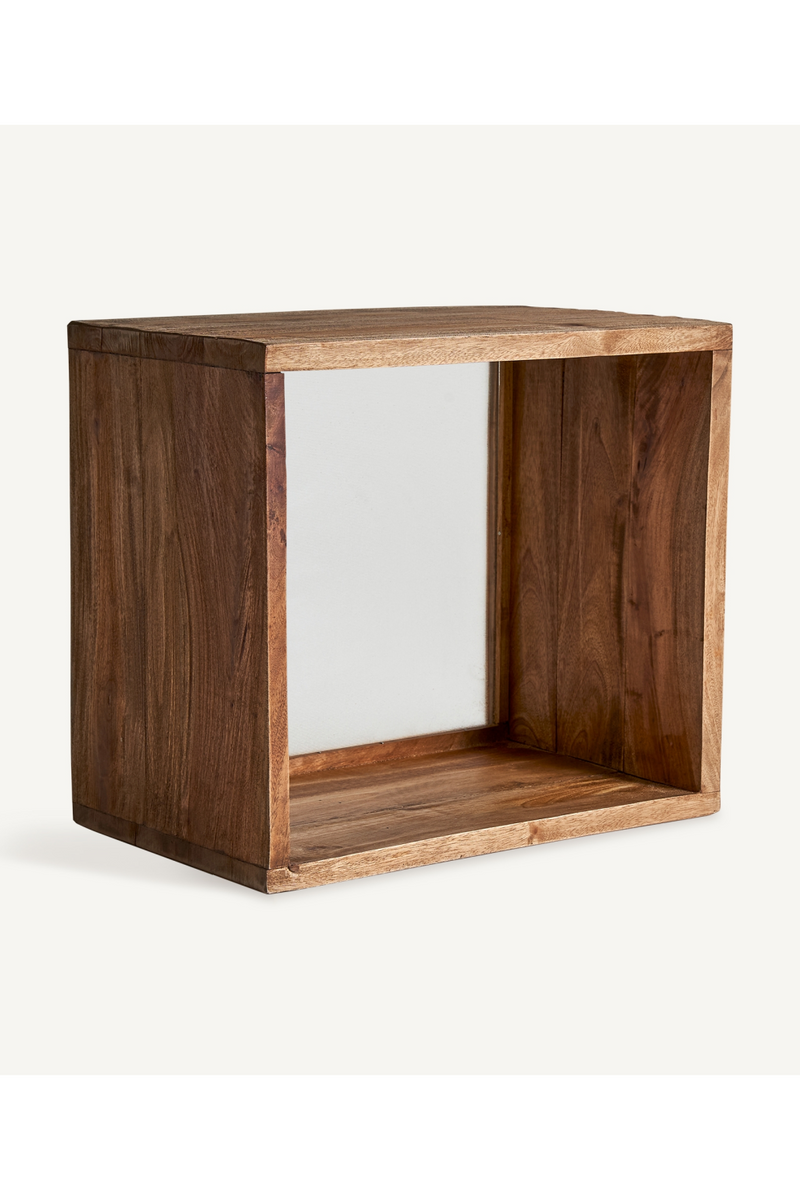 Mahogany Wood Modular Shelf | Vical Home Bruch | Woodfurniture.com