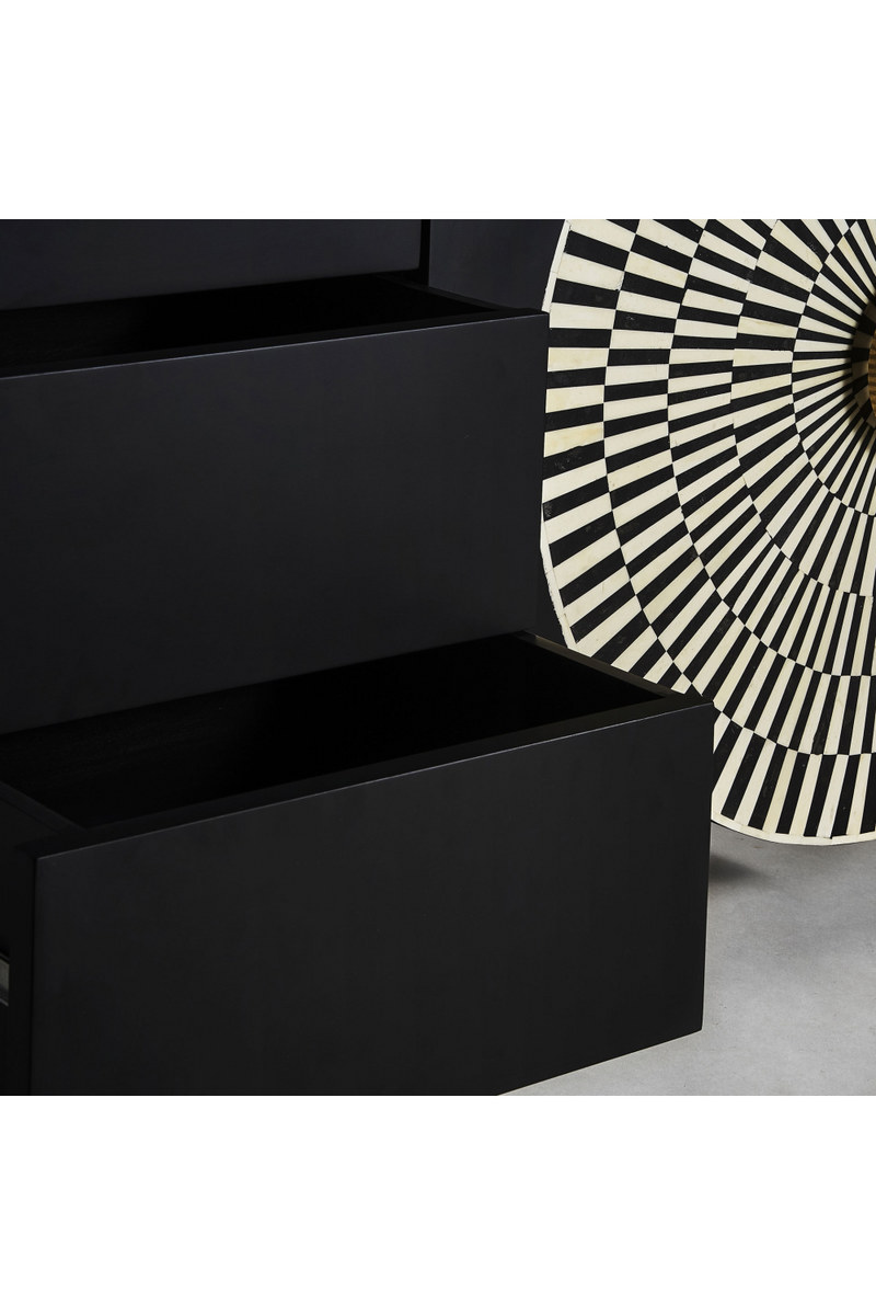 Black & White 2-Door Sideboard | Vical Home Gatsby | Woodfurniture.com