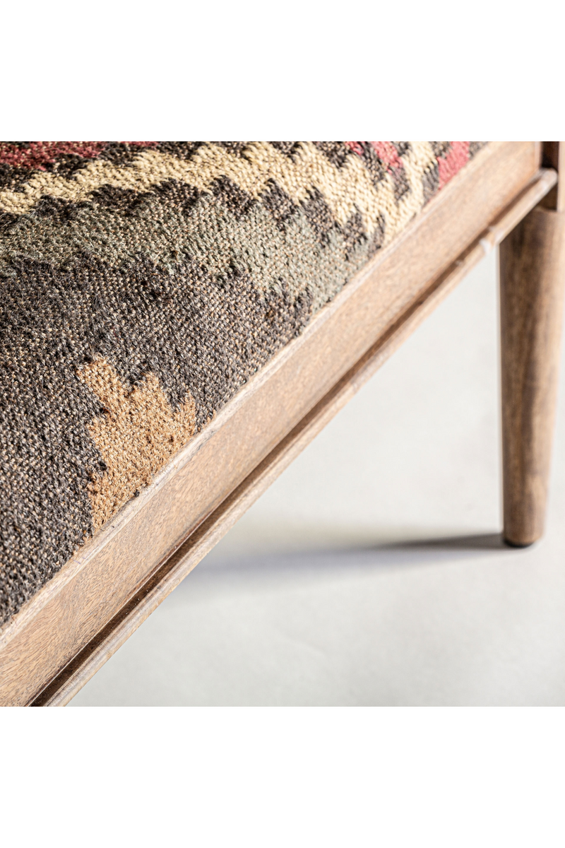 Patterned Jute Bench | Vical Home Rakek | Oroatrade.com